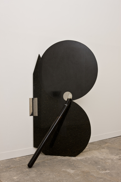 Nuno Ramos, ‘fodasefoice 4’, 2008, Sculpture, Granite, glass, stainless steel, coca-cola, petroleum, Fortes D'Aloia & Gabriel