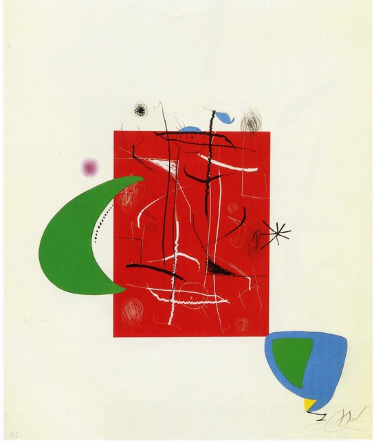 Joan Miró, ‘Pi de Formentor. Mon cor estima un...’, 1976, Galeria Joan Gaspar