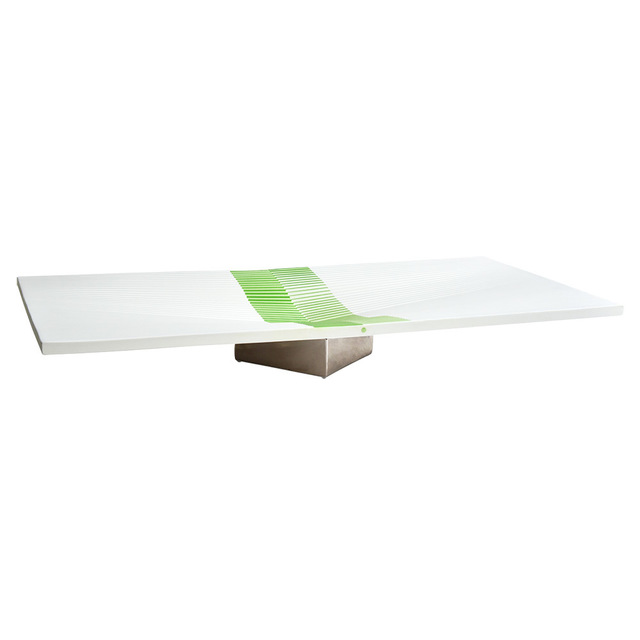 Julio Le Parc, ‘Déplacement Sur Plateau Vert’, 2019, Bernardaud