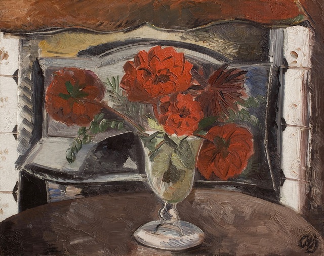 Paul Nash, ‘Dahlias’, 1927, Piano Nobile