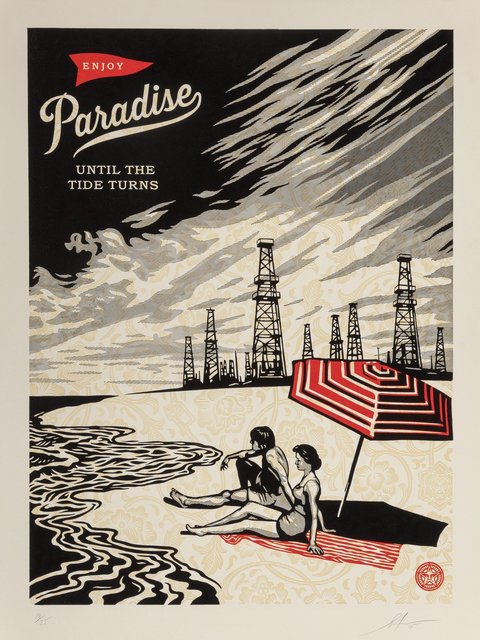 Shepard Fairey (OBEY), ‘Paradise Turns’, 2015, Heritage Auctions