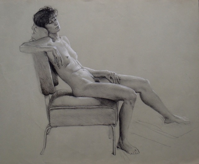 Don Maitz, ‘Figure Asleep’, 2000, IX Gallery
