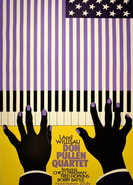 Niklaus Troxler, ‘Don Pullen Quartet - Piano’, 1978, Omnibus Gallery