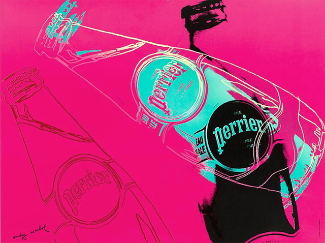 Andy Warhol, ‘Perrier (Pink)’, 1983, EHC Fine Art: Essential Editions VII