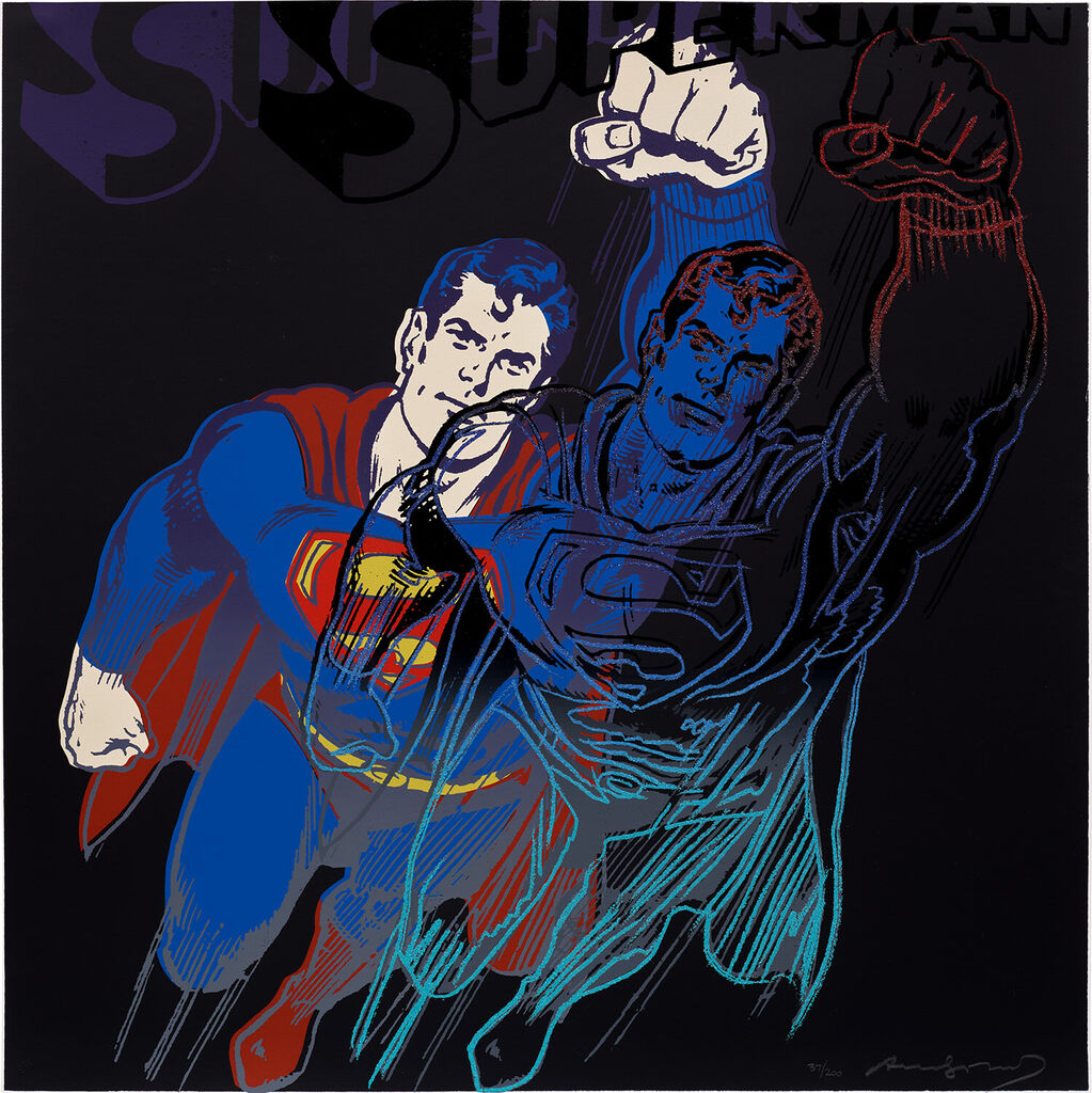 Andy Warhol - Superman, from Myths (F. & S. 260)