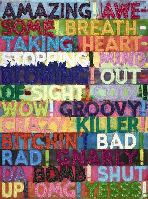 Mel Bochner, ‘Amazing’, 2016, Vertu Fine Art