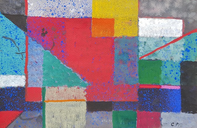 Carlos Pellicer, ‘Estudio para Estudio susquinado’, 2017, Drawing, Collage or other Work on Paper, Gouache on paper, Aldama Fine Art