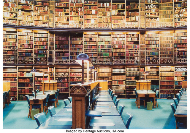 Candida Höfer, ‘British Library, London IX’, 1994, Photography, Dye coupler, Heritage Auctions