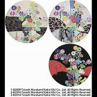 Takashi Murakami - 1. Kansei Kōrin Gold; 2. Kansei: Like The River's Flow; 3. Kansei: Fresh Blood