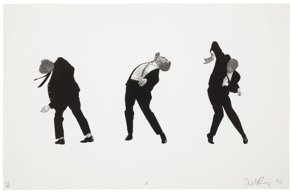 Robert Longo - Untitled I, from Men in the Cities