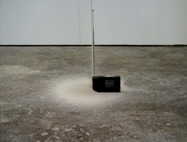 Roman Signer, ‘Sand auf Radio’, 1997, Häusler Contemporary