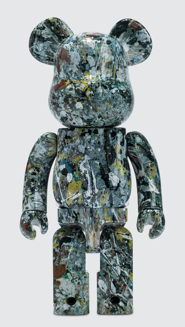 jackson pollock bearbrick 1000