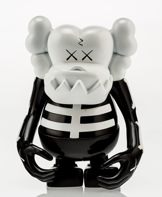 KAWS, ‘KAWS X BOUNTY HUNTER SKULL KUN BLACK AND WHITE’, 2006, Marcel Katz Art