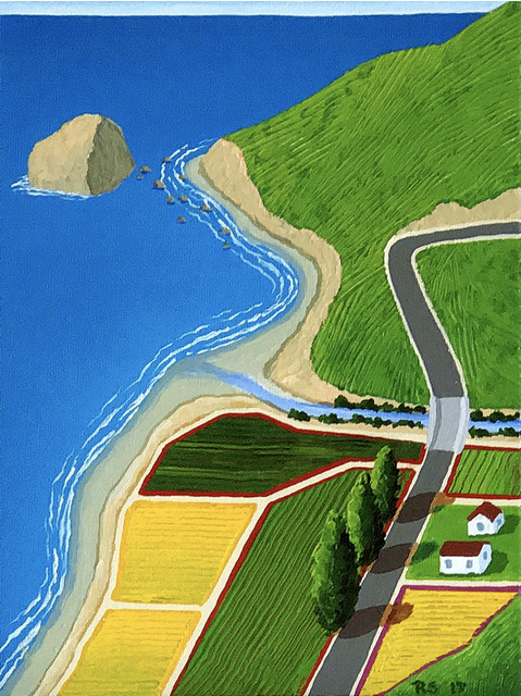 Richard Stein, ‘Cape Mendocino Fields’, Tim Collom Gallery