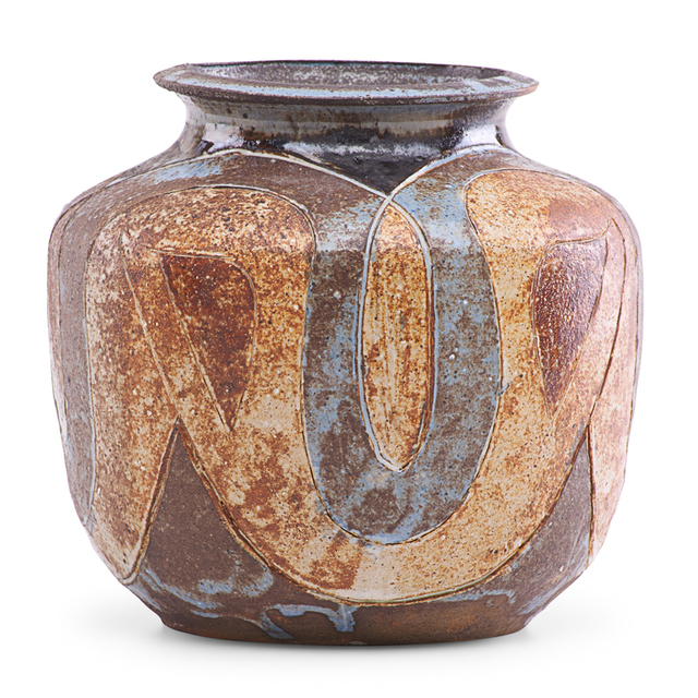 Marguerite Wildenhain, ‘Vase with abstract design, Guerneville, CA’, Rago/Wright