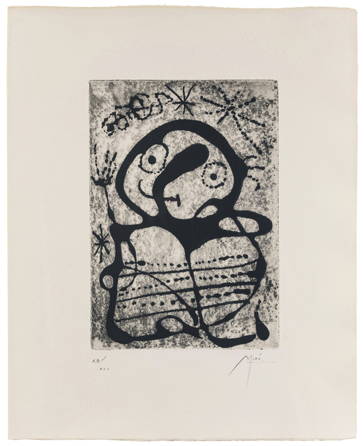 Joan Miró, ‘Constellations (Black State) (from the Constellations suite)’, 1959, John Moran Auctioneers