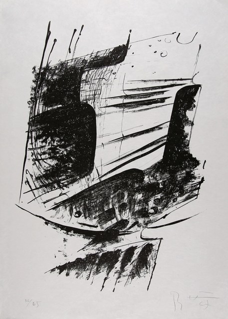 Bernhard Heiliger, ‘Untitled Abstract Expressionist Composition’, 1966, Cerbera Gallery