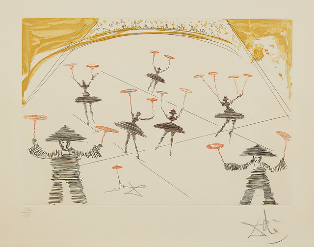 Salvador Dalí, ‘Chinois, from Le Cirque (Chinese, from The Circus)’, 1965, Phillips