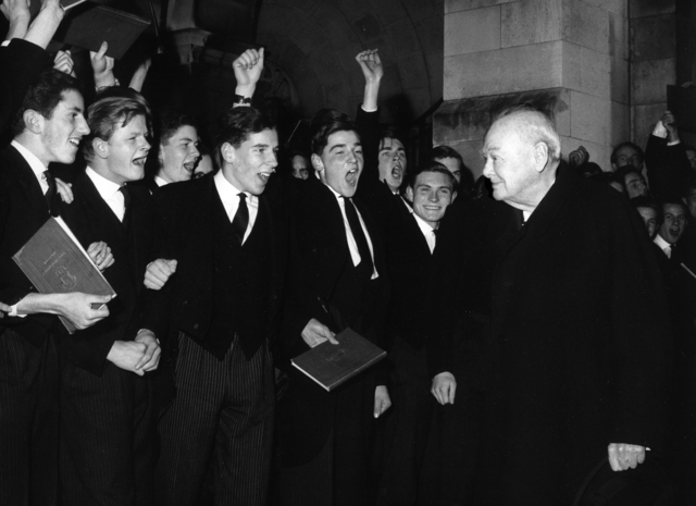 Harry Benson, ‘Sir Winston Churchill at Harrow School’, 1961, Holden Luntz Gallery