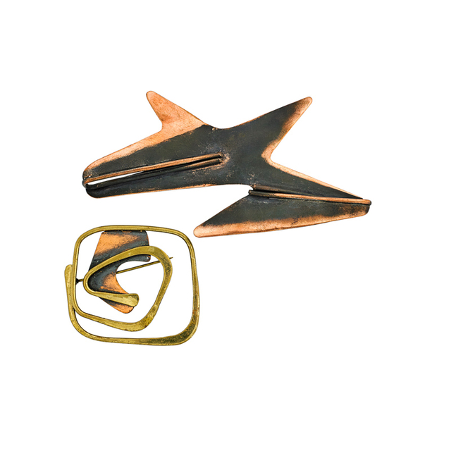 Art Smith, ‘Two Brooches, New York’, Rago/Wright