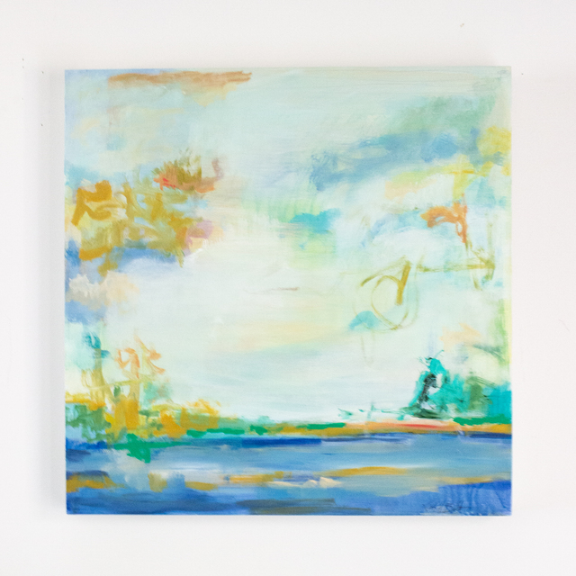 Kiah Bellows, ‘Sing Me One More Song 2’, 2019, Painting, Mixed media on panel, Miller Gallery Charleston