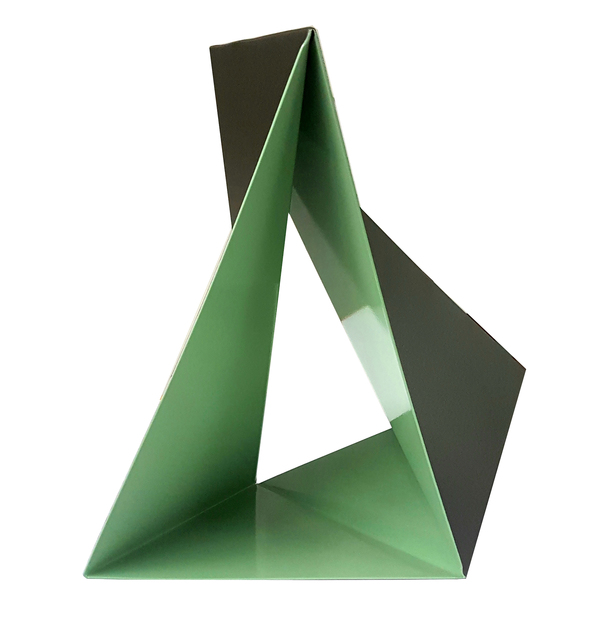 Juan Mejía, ‘Origami Bicolor No.11’, 2007, Sculpture, Cut and folded lacquered steel, Ministry of Nomads