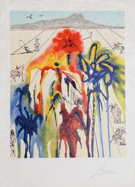 Salvador Dalí, ‘Diamond Head’, 1980, Print, Lithograph in colors on Japon paper, Heritage Auctions