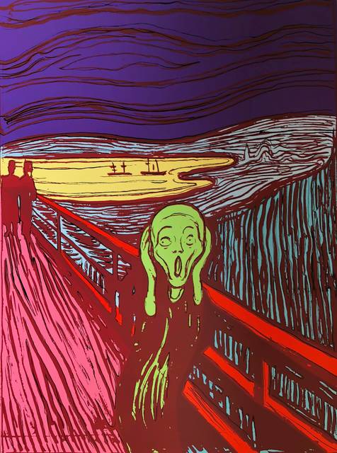 Andy Warhol, ‘The Scream Green - Sunday B. Morning (After)’, ARTEDIO