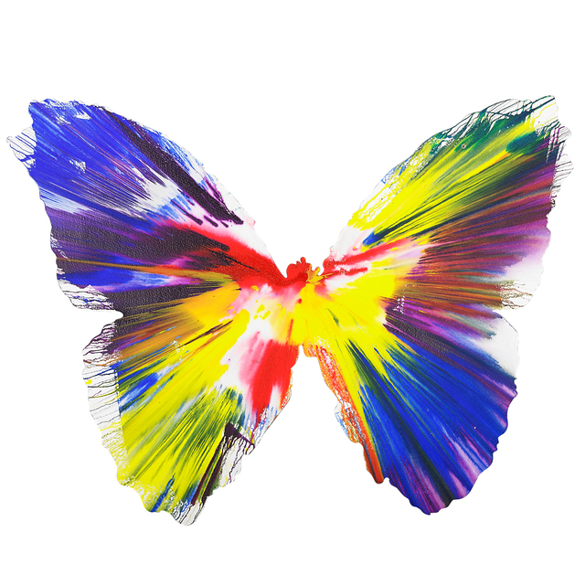 Damien Hirst, ‘Butterfly Spin Painting (Created at Damien Hirst Spin Workshop)’, 2009, Rago/Wright