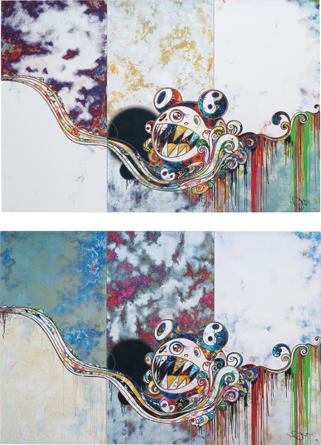 Takashi Murakami, ‘772772; and 772x777’, 2015; and 2016, Phillips