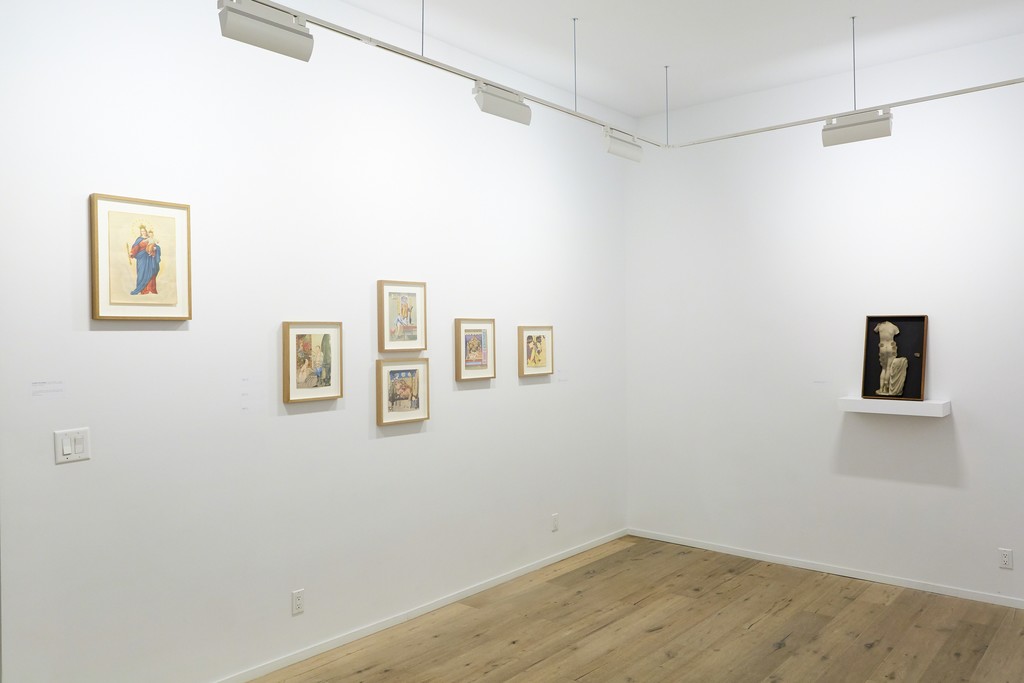 exhibition view -- león ferrari, for a world with no Hell -- galeria nara roesler | new york, 2018 -- photo Will Wang © courtesy of the artist and Galeria Nara Roesler exhibition view -- león ferrari, for a world with no Hell -- galeria nara roesler | new york, 2018 -- photo Will Wang © courtesy of the artist and Galeria Nara Roesler