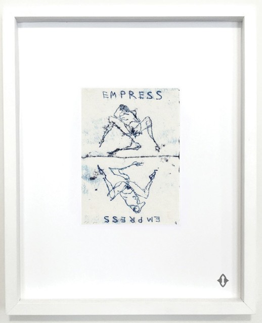 Tracey Emin, ‘THE EMPRESS, From the series "Contemporary Magic: A Tarot Deck Art Project" Limited Edition 5th Anniversary Print Collection’, 2015, Print, Museum archival digital print embossed with high gloss spot lacquer finish / framed 20 × 16 in 50.8 × 40.6 cm Edition 1/7 + 3AP, ART CAPSUL