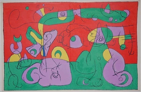 Joan Miró, ‘VI. Ubu Roi: Bougrelas et Sa Mère’, 1966, Contessa Gallery