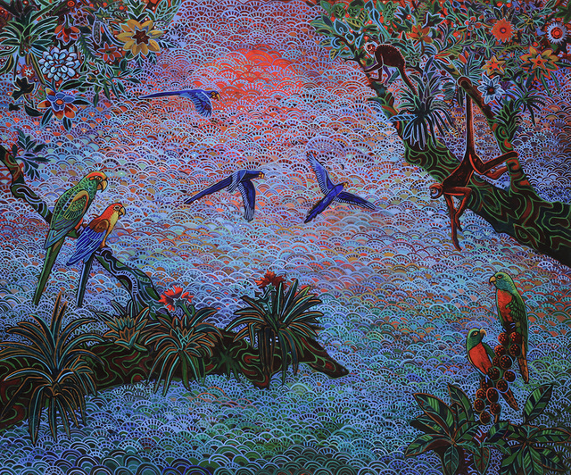 Alfredo Arreguin, ‘The Magic Garden’, Linda Hodges Gallery