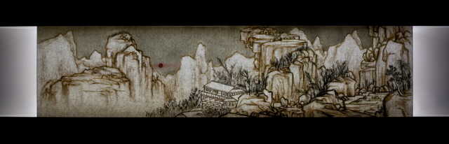 Xu Bing 徐冰, ‘Background Story - Sunny After Sudden Snow Scroll 背後的故事-快雪時晴圖’, 2014, Asia Art Center