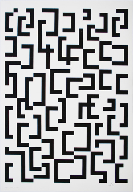 Leon Polk Smith, ‘WERKUBERSICHT/WORK-OVERVIEW D’, 1949-1987, Lora Reynolds Gallery