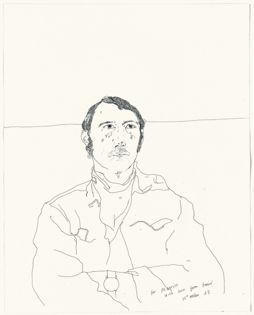David Hockney, ‘Maurice Payne’, 1967, Offer Waterman