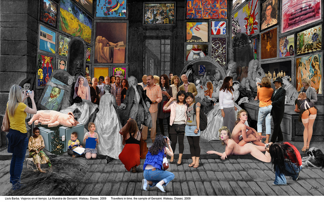 Lluis Barba, ‘Gersait sample. Watteau’, 2009, Galeria Contrast