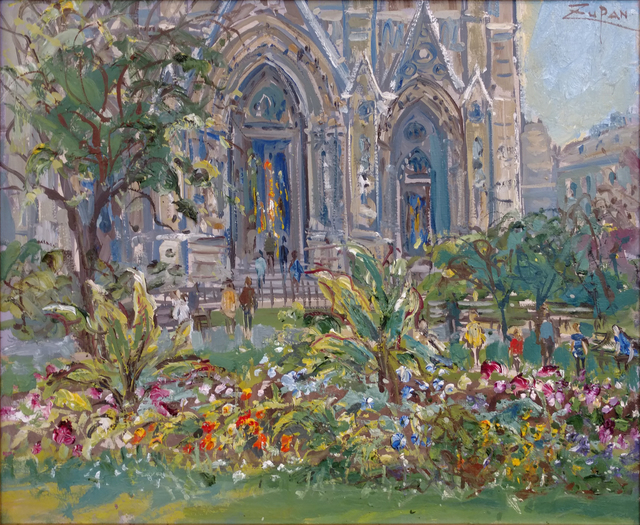 , 'Portal of Saint Clothilde, Paris,' 2017, Galerie d'Orsay