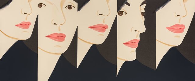 Alex Katz, ‘Vivien 5X’, 2018, Vertu Fine Art