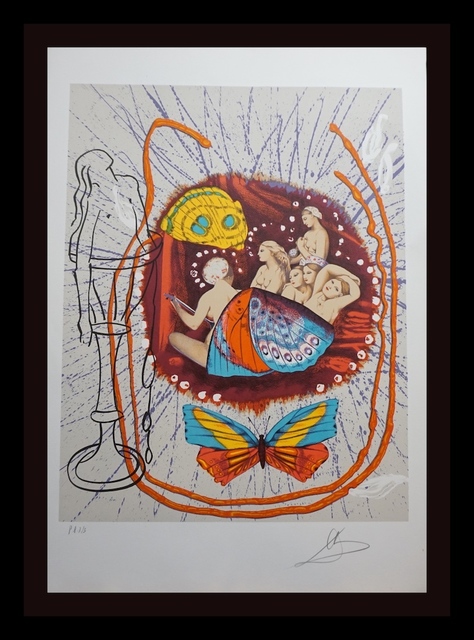 Salvador Dalí, ‘Papillons Anciennes Renaissance’, 1977, Print, Lithograph, Fine Art Acquisitions Dali