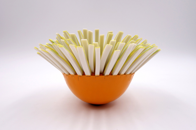 Zemer Peled, ‘Hold Me (Orange)’, 2019, Sculpture, Porcelain, Mark Moore Fine Art