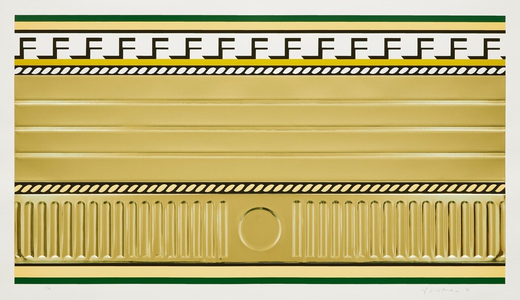 Roy Lichtenstein - Entablature III, from Entablature Series (C. 140)
