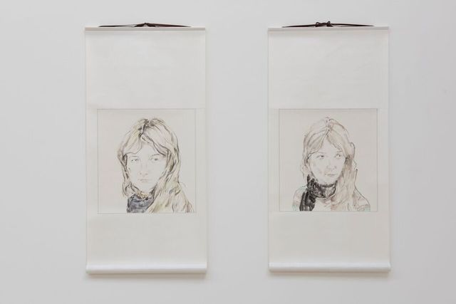 Yuehan pan, ‘Blond Painter, Blond Dancer’, 2016, Cynthia Corbett Gallery