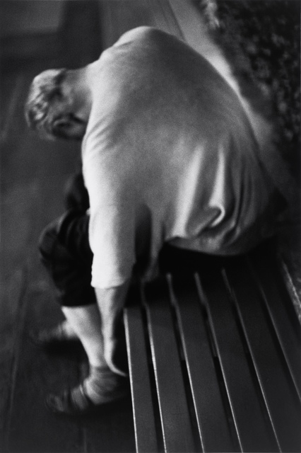 Louis Stettner, ‘Nighttime, Man Sleeping’, 2005, Photography, Gelatin silver print, printed 2005, GALLERY FIFTY ONE