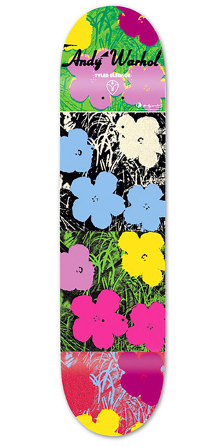 Andy Warhol, ‘Andy Warhol Flowers Skateboard Deck’, ca. 2010, Lot 180