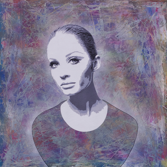 Lukas Avalon, ‘Susan’, 2015, Painting, Spray paint and stencils on acrylic background, Imitate Modern