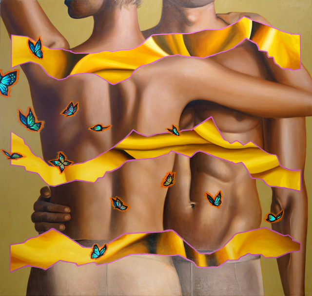 Manzur Kargar, ‘LOVE 2’, 2018, Isabella Garrucho Fine Art