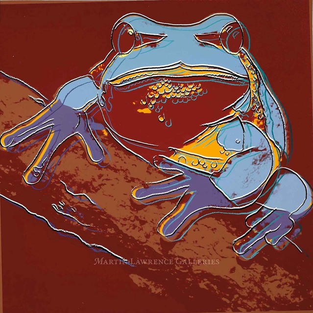 Andy Warhol, ‘Pine Barrens Tree Frog, 1983 (#294, Endangered Species) ’, 1983, Martin Lawrence Galleries