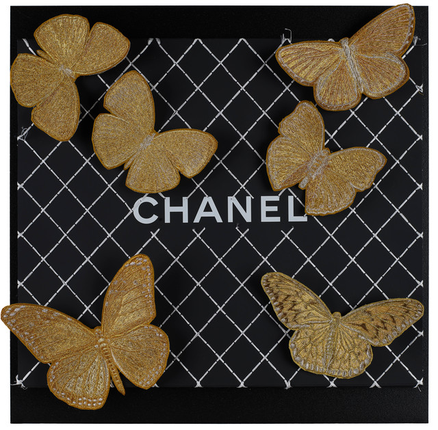 Louis Vuitton Butterfly Swarm Various (Double) by Stephen Wilson (26x12x2)